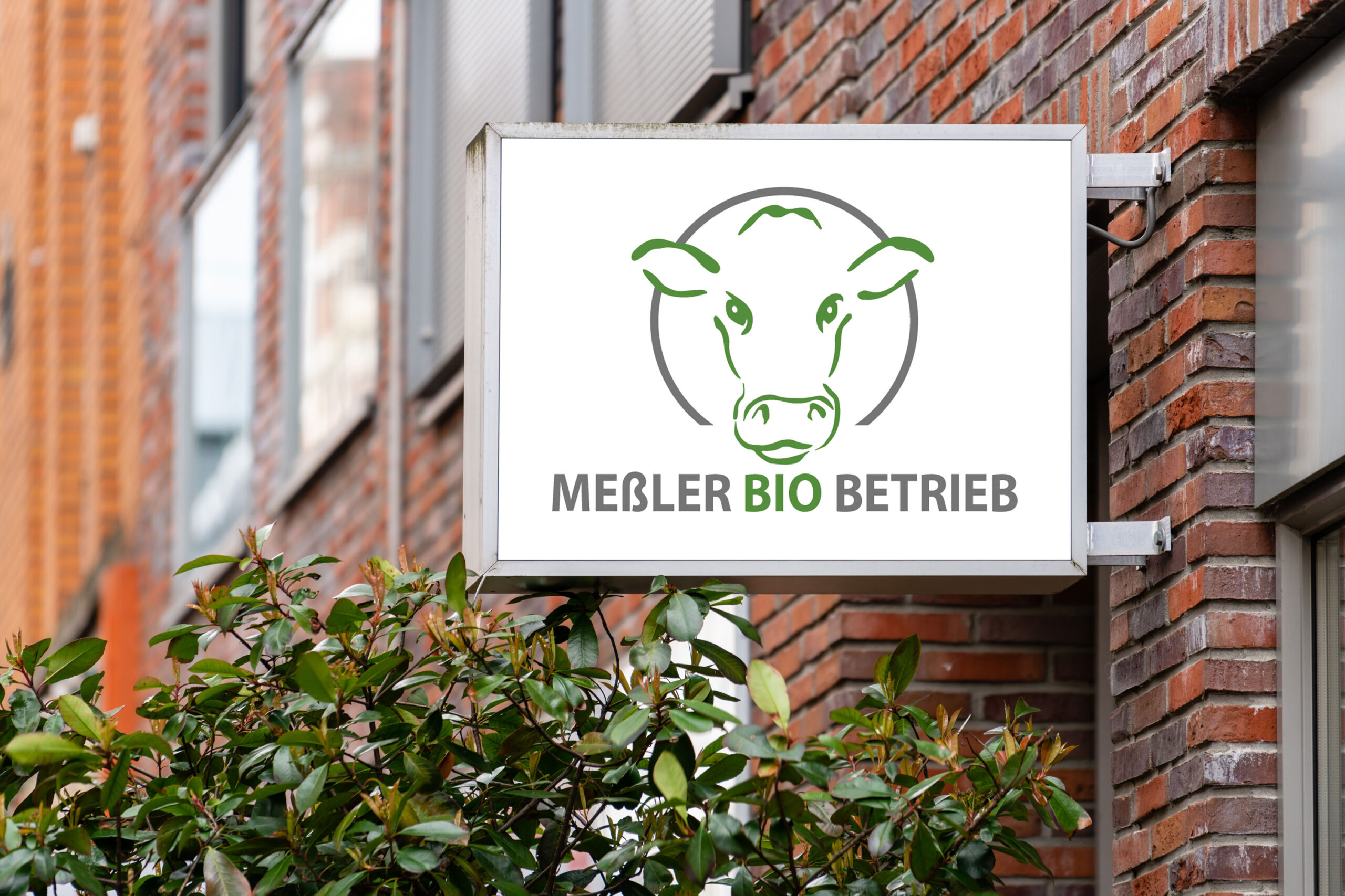 Logoentwicklung eines Bio Betriebes